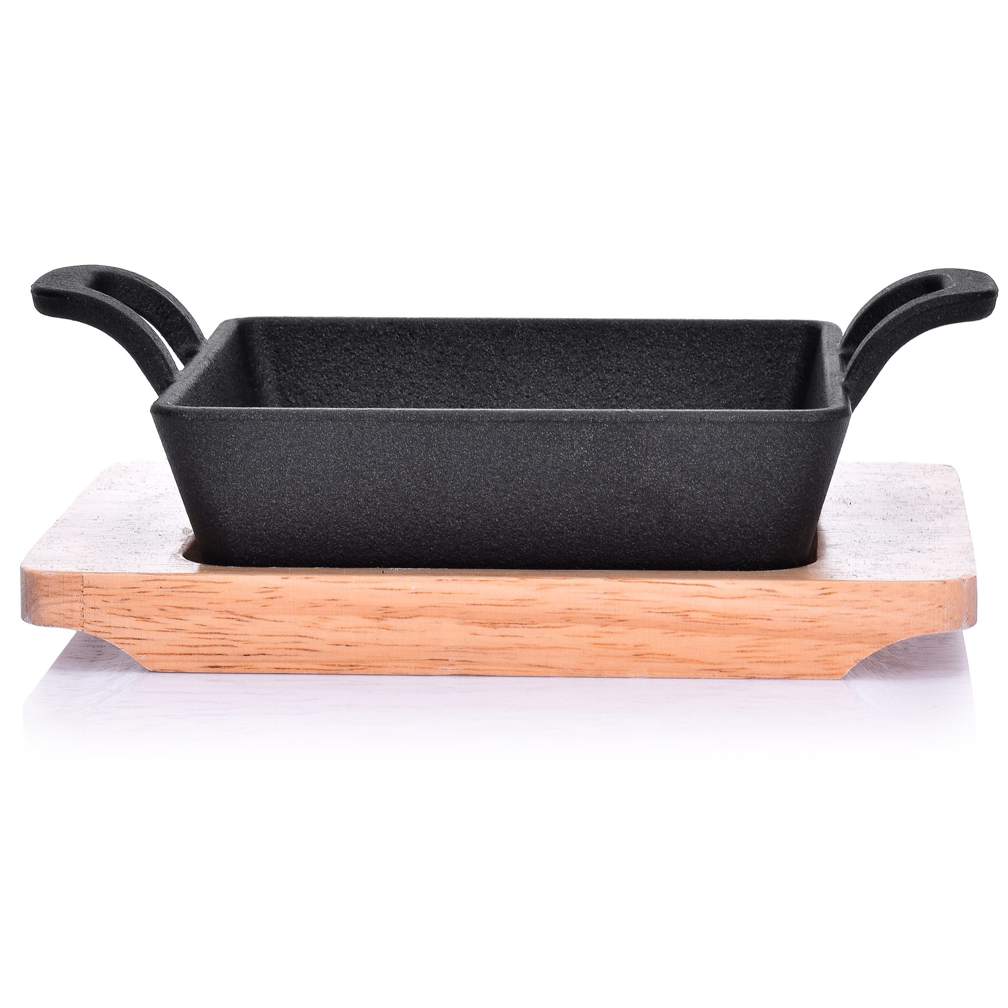 Тиган DUKA MUSN 12 см. с поставка, метален, за готвене, снимка на тигана  

5