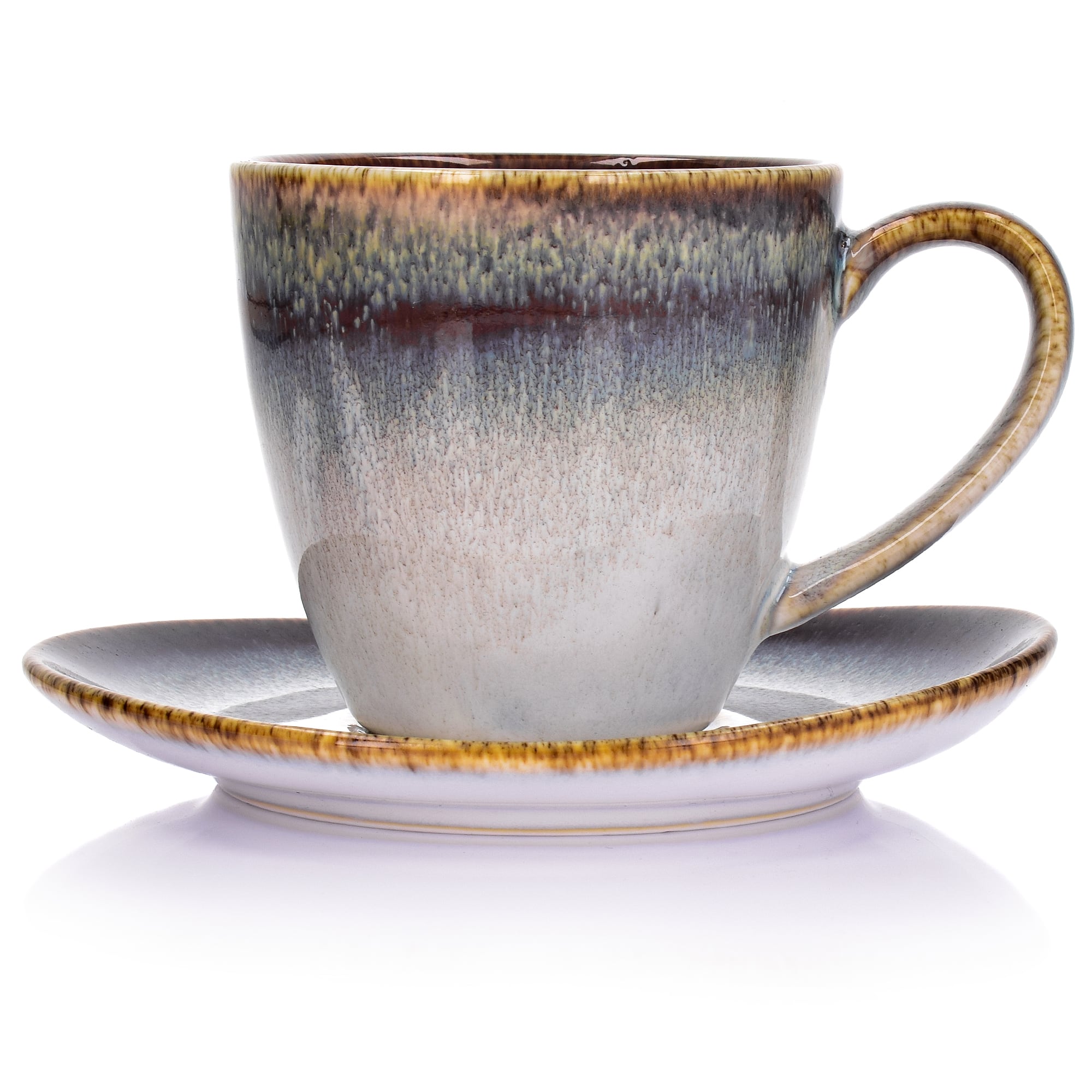 Чаша с чиния DUKA FREJA 220 мл., за кафе, стилна, за чай, онлайн магазин dukabg.com  

20