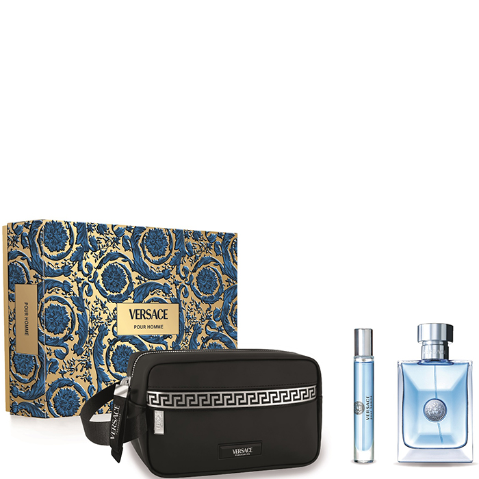 Versace POUR HOMME комплект 3 части 100 мл - EDT — снимка