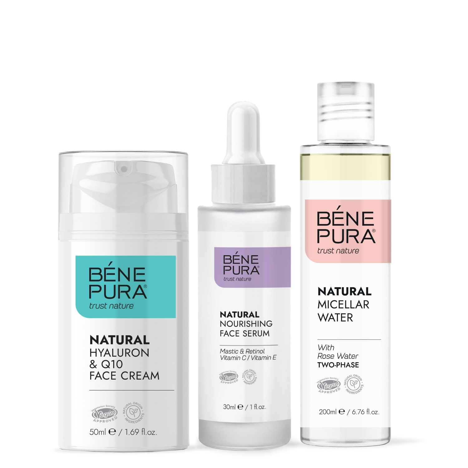 Натурален козметичен комплект за подхранване на кожа, Benepurabg, 56.67 лв.  

12