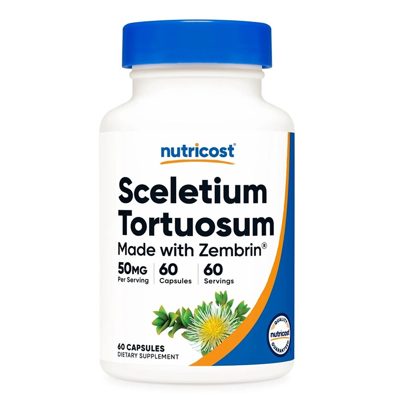 Канна (склетиум тортуозум) – За настроение и емоционален баланс, 50 mg, 60 капсули — продуктова снимка