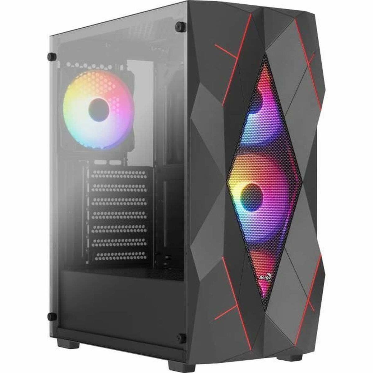 Снимка на ATX полу-висока кутия Aerocool Черен, Aerocool, цена 122.17 лв
