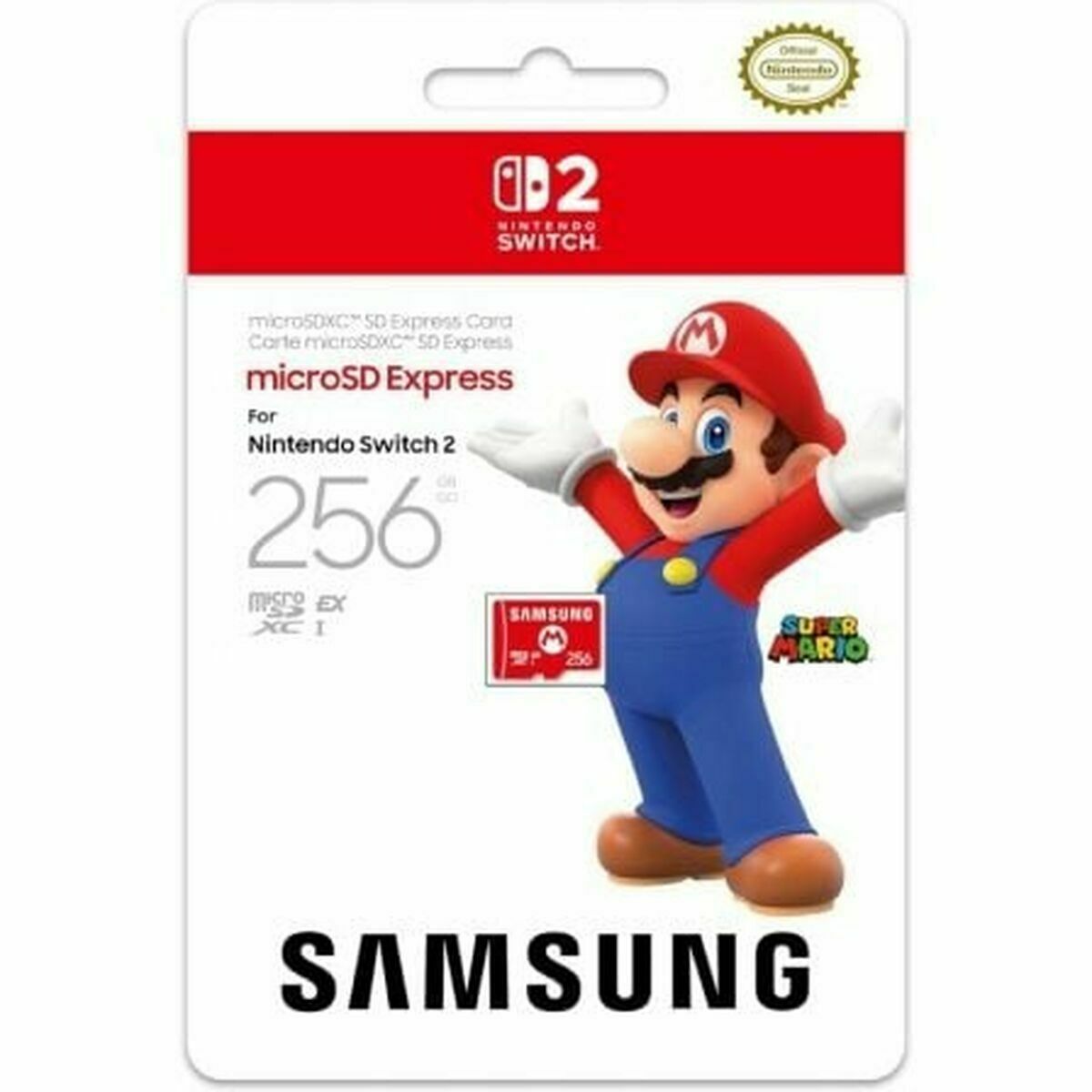 Kарта памет Nintendo Switch 2 256 GB — снимка на продукта от Nintendo