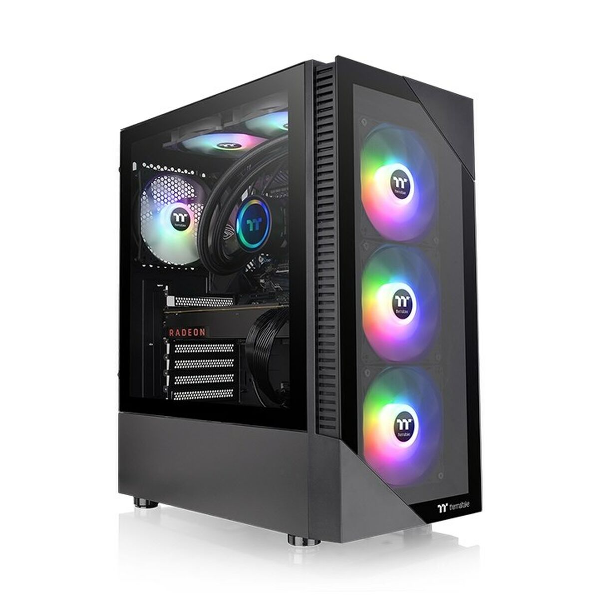 ATX полу-висока кутия THERMALTAKE View 200 TG ARGB Черен от THERMALTAKE — продуктова снимка