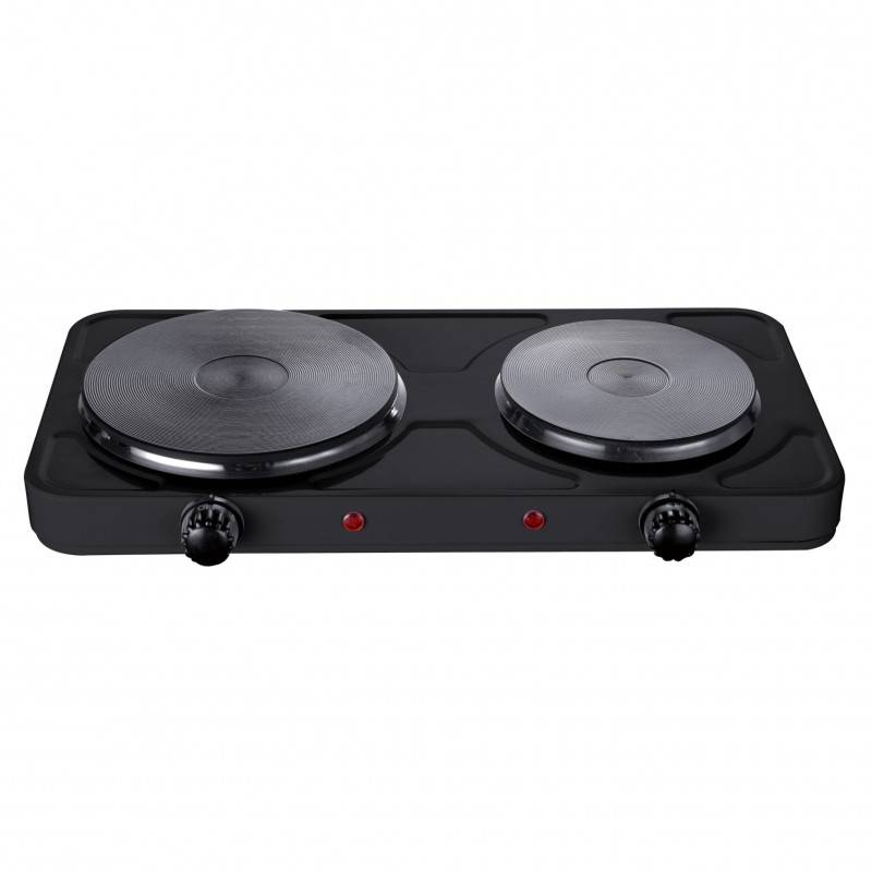 Двоен електрически котлон Rosberg R51445ID, 2500 W, 5 степени, Черен — снимка на продукта от Technomanibg