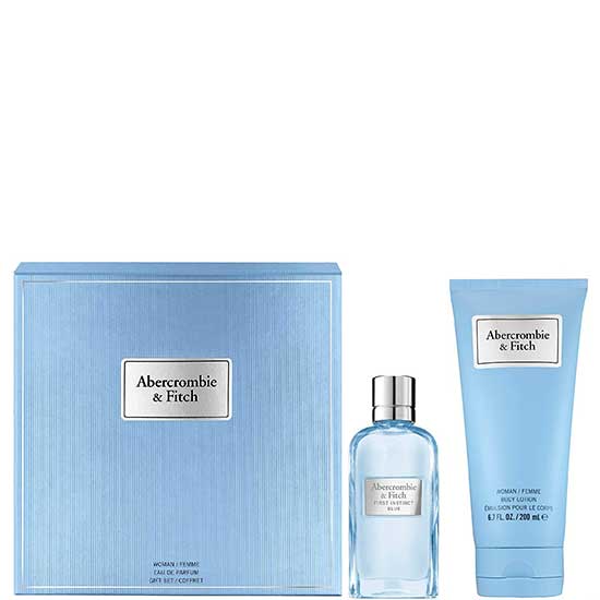 Abercrombie&amp;Fitch First Instinct Blue For Her комплект 2 части 50 мл - EDP — снимка