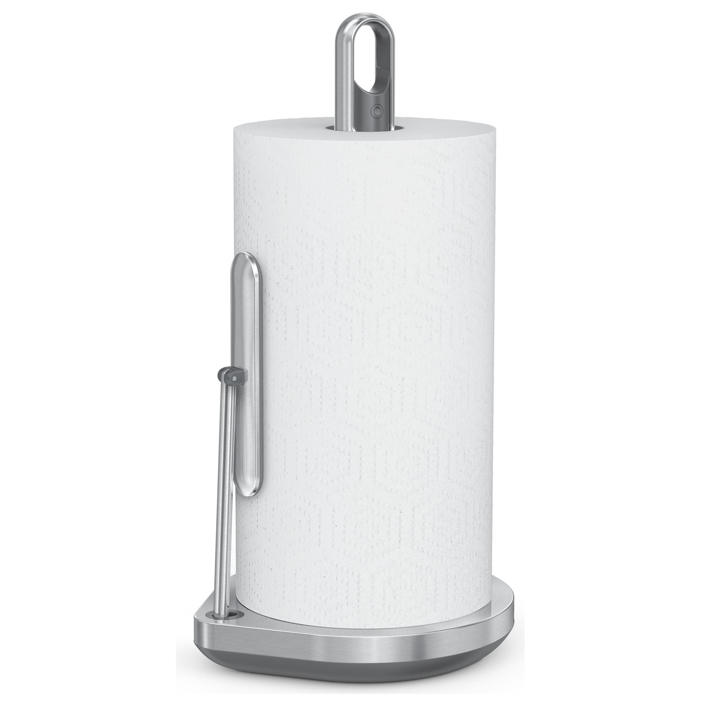 Снимка на Поставка за кухненска хартия с вграден спрей за повърхности SimpleHuman KT1196, 177 мл, 20.3х17.8х38.1 см, Матов инокс, SimpleHuman, цена 85.17 лв