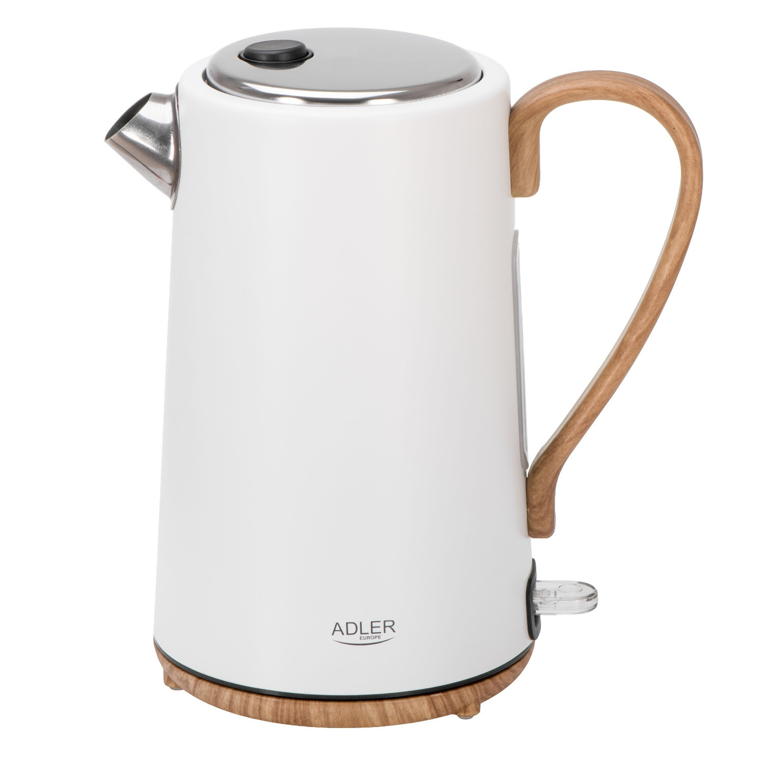 Снимка на Електрическа кана Adler AD 1352, 2200W, 1.7 л, STRIX, Въртяща се основа, Автоматично изключване, Бял, Adler, цена 23.82 лв