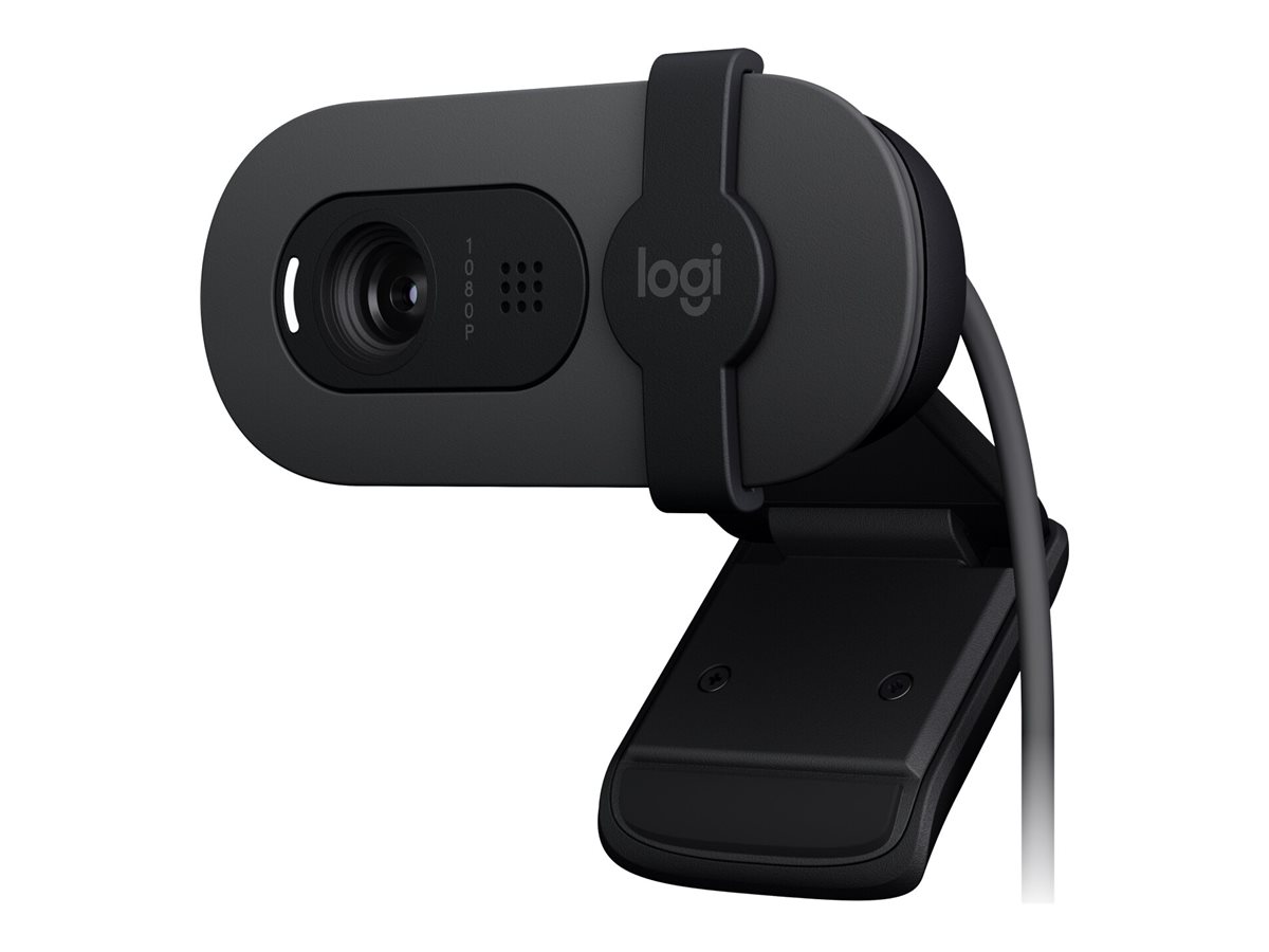 Уеб камера Logitech Brio 105, Full HD, черна — снимка