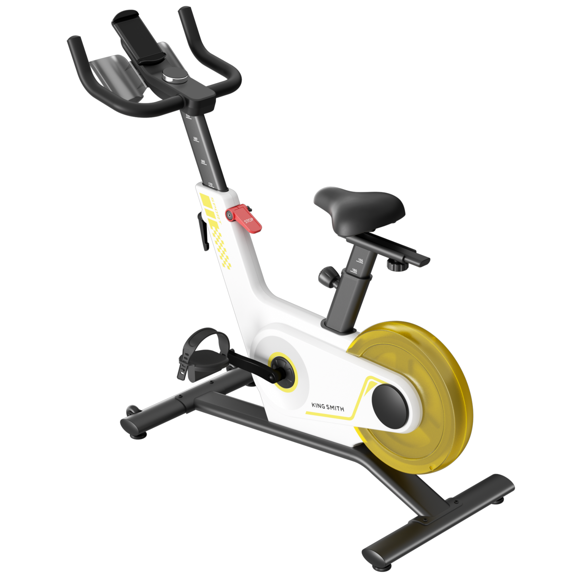 Велоаргометър Xiaomi KingSmith PB08S Spinning bike, Маховик 8 кг, Магнитно съпротивление, 40 степени, До 100 кг, LED, Калории, Разстояние, Мобилно приложение ... от Xiaomi — продуктова снимка