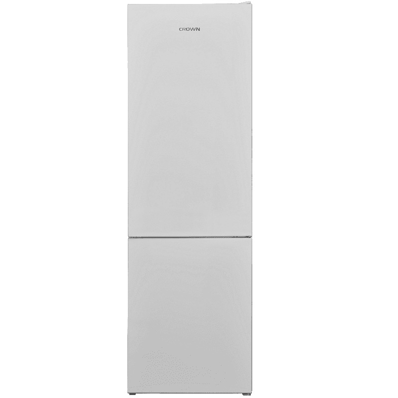 Хладилник с фризер Crown GN-3130E, 268L, Клас E, LED осветление, Бял — снимка на продукта от Potrebno