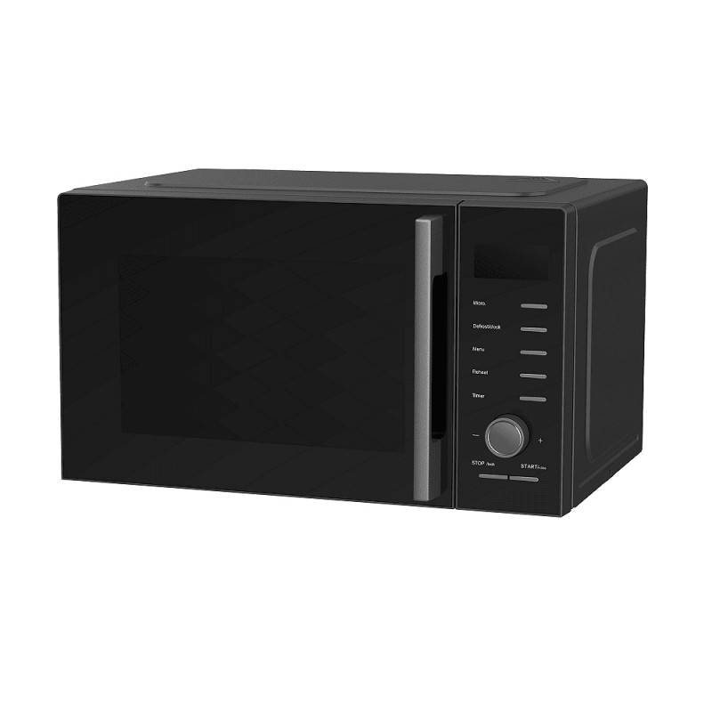 Снимка на Микровълнова фурна Finlux FMO-2511D, 700W, 25 литра, 5 степени, 8 програми, Дигитален контрол, Таймер 60 мин, Размразяване, Черен, Potrebno, цена 76.65 лв
