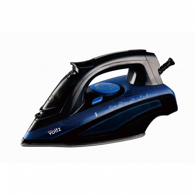 Ютия Oliver Voltz OV51050J, 3000W, 440 ml, Керамика, Антикапкова система, Антиваровик, Черен/син от Potrebno — продуктова снимка