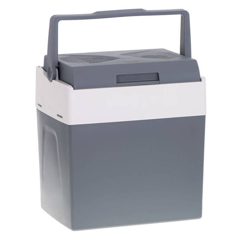 Хладилна чанта Adler AD 8078, 30 литра, 12V/220V, Охлаждане и затопляне, С кабели, Сив от Potrebno — продуктова снимка