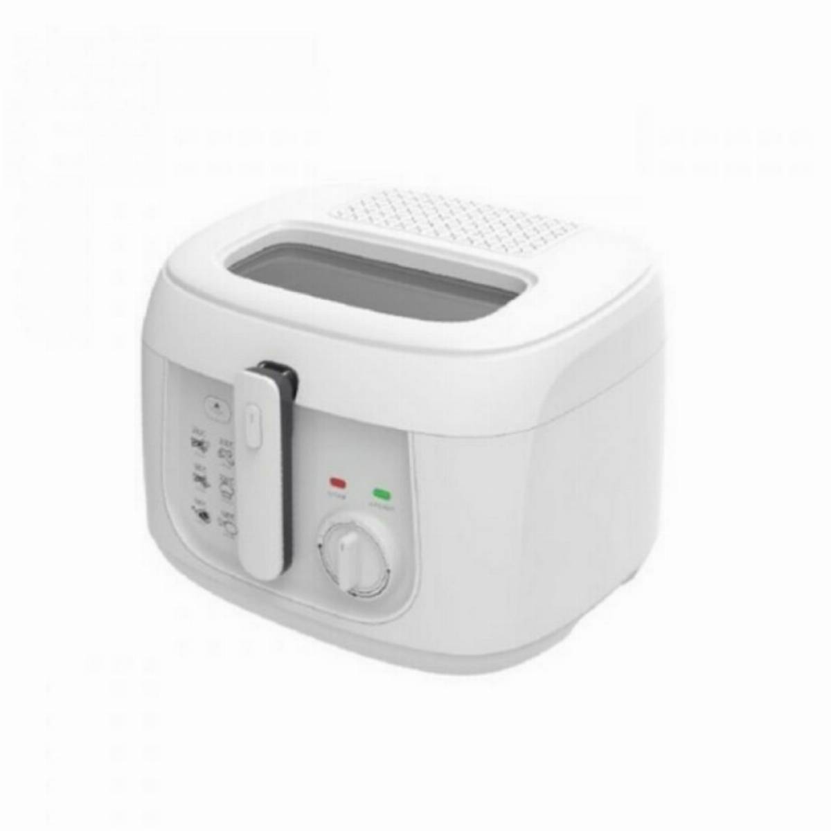 Снимка на Фритюрник Crown CDF-2518, 1800 W, 2.5 литра, Незалепващо покритие, Бял, Potrebno, цена 13.17 лв