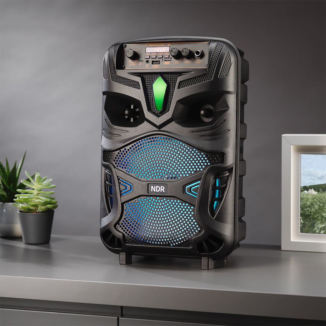 Караоке Тонколона с Микрофон — снимка на продукта от Dreboliikicom