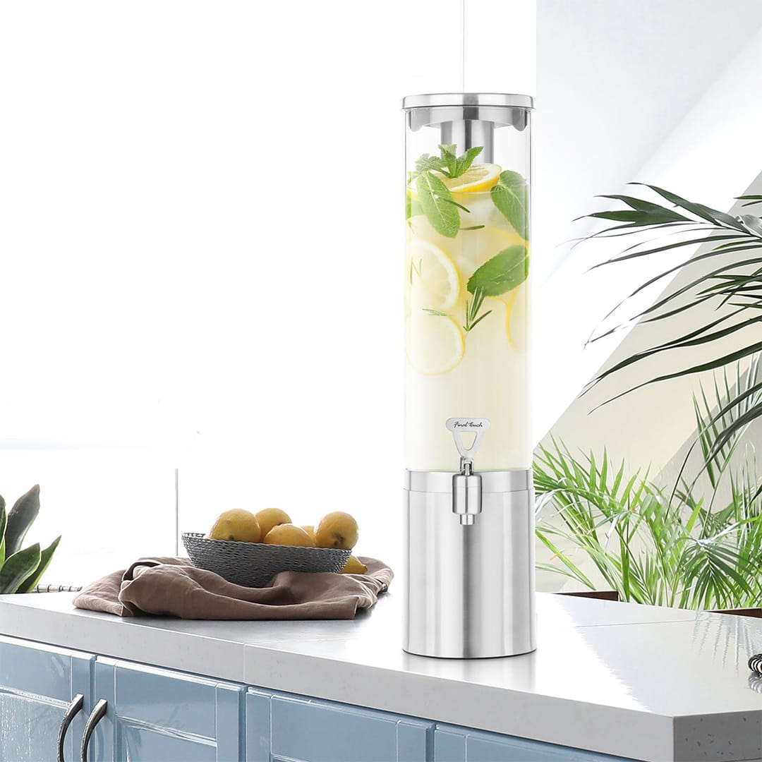 Стъклен Диспенсър за Алкохол - 2.5 литра — снимка на продукта от Dreboliikicom