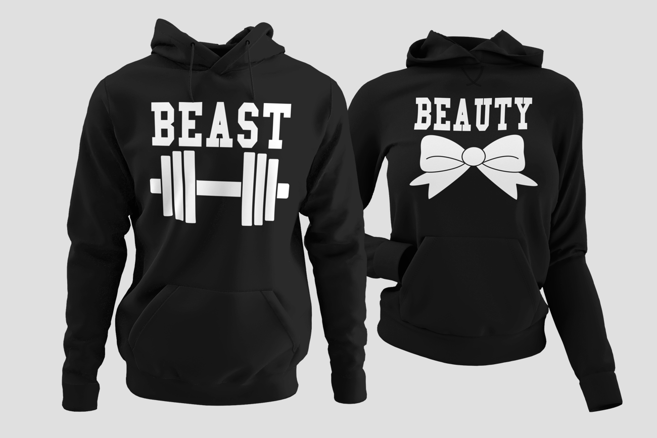 Снимка на Комплект суичъри Beast &amp; Beauty, Clothinkeu -     , цена 45.97 лв