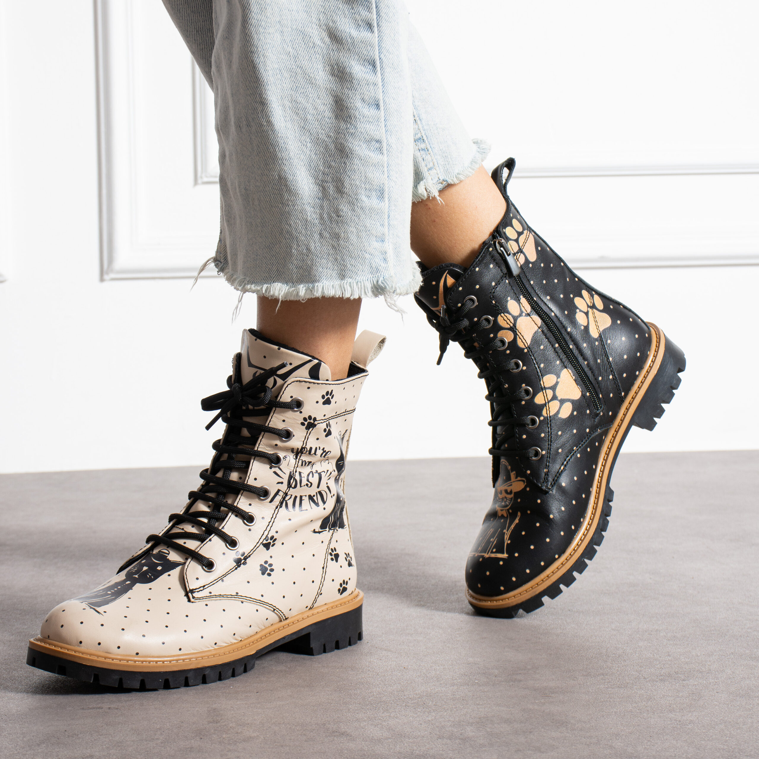 Снимка на Дамски боти от естествена кожа в различен цвят, ARMADA, цена 77.72 лв