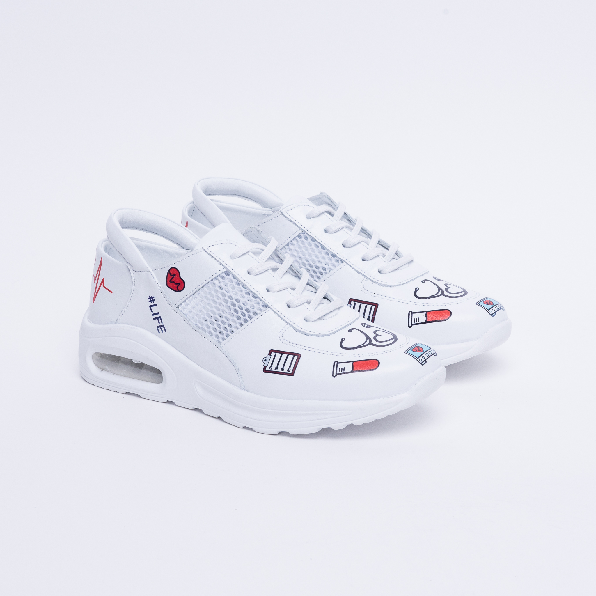 Медицински дамски маратонки от естествена кожа на марка ARMADA, комфорт за крака  

2