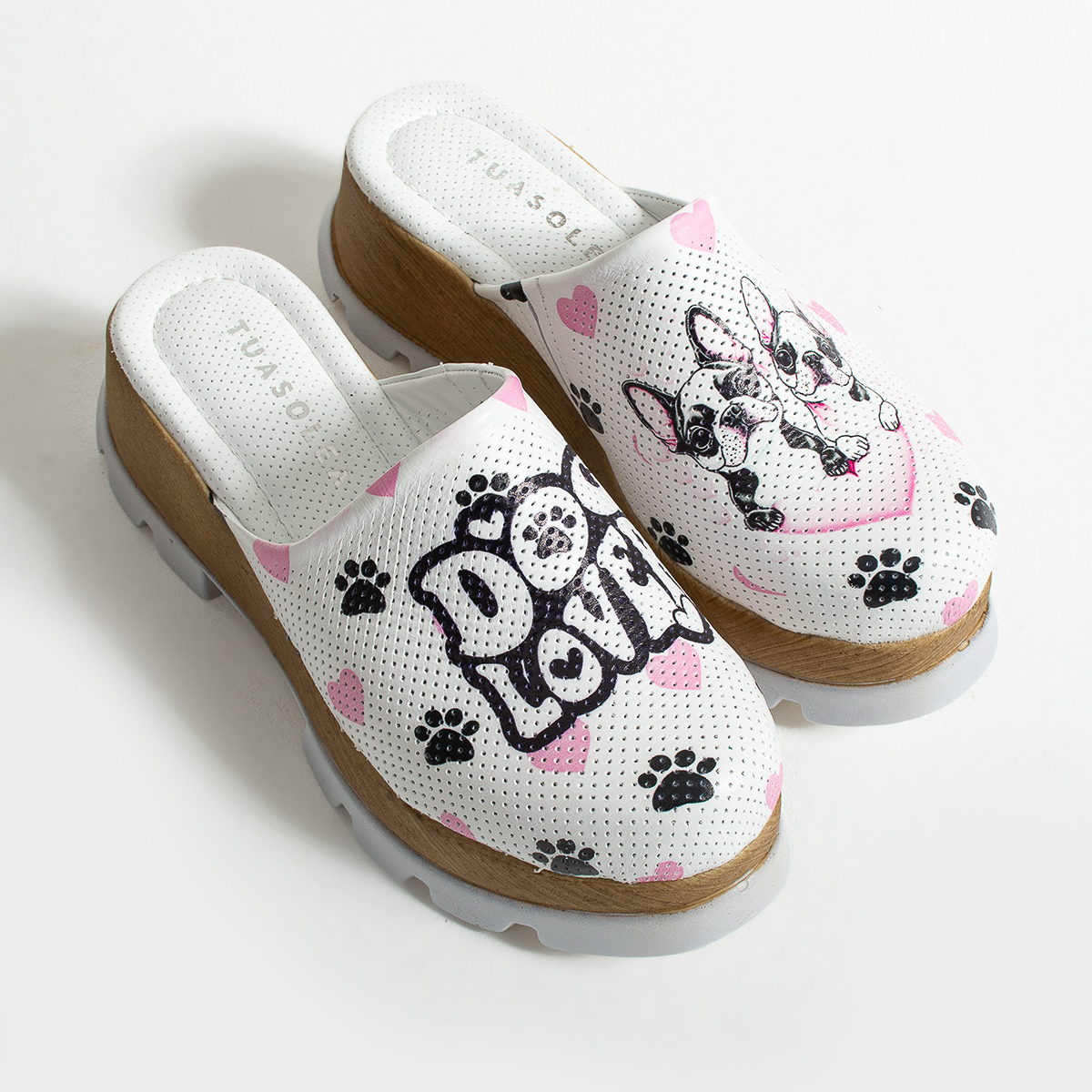 Дамско анатомично сабо от естествена кожа ARMADA

6