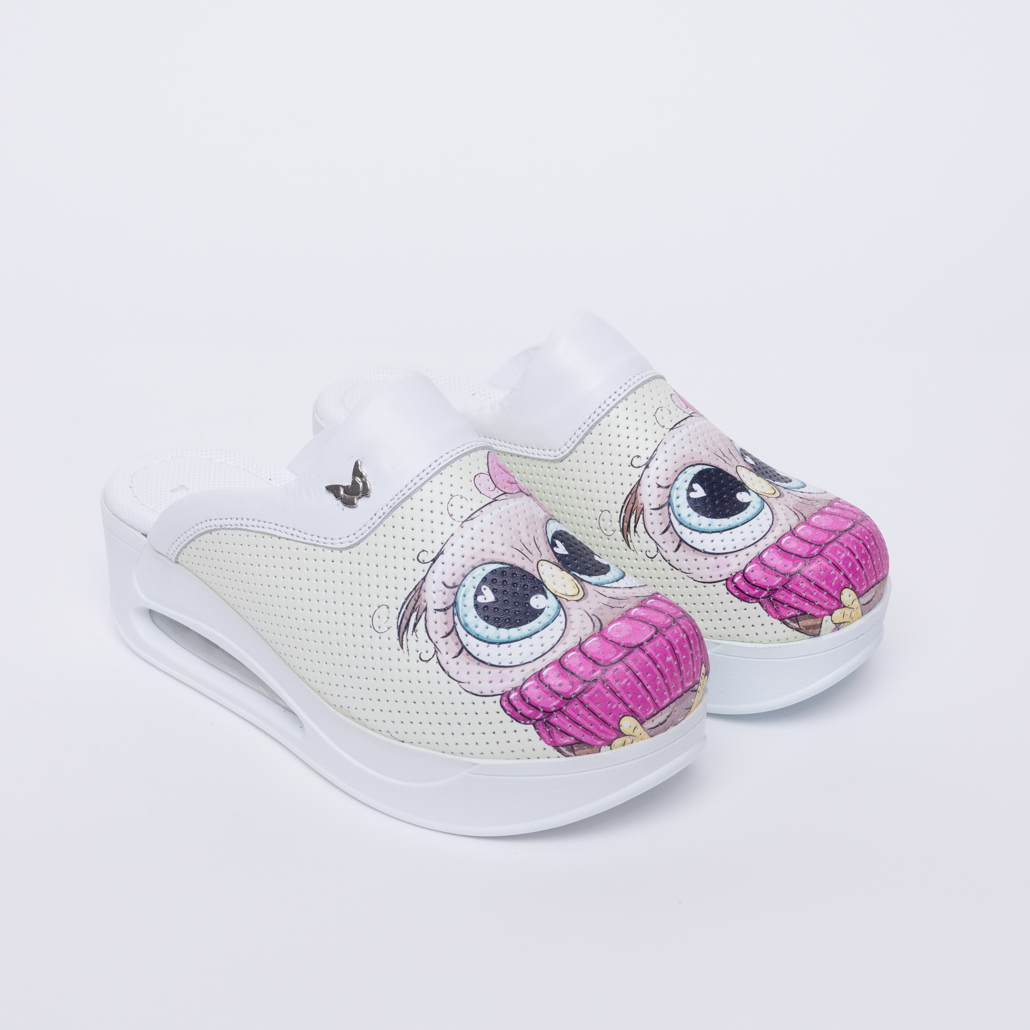 Цветни дамски сабо от естествена кожа, комфорт и стил  

9