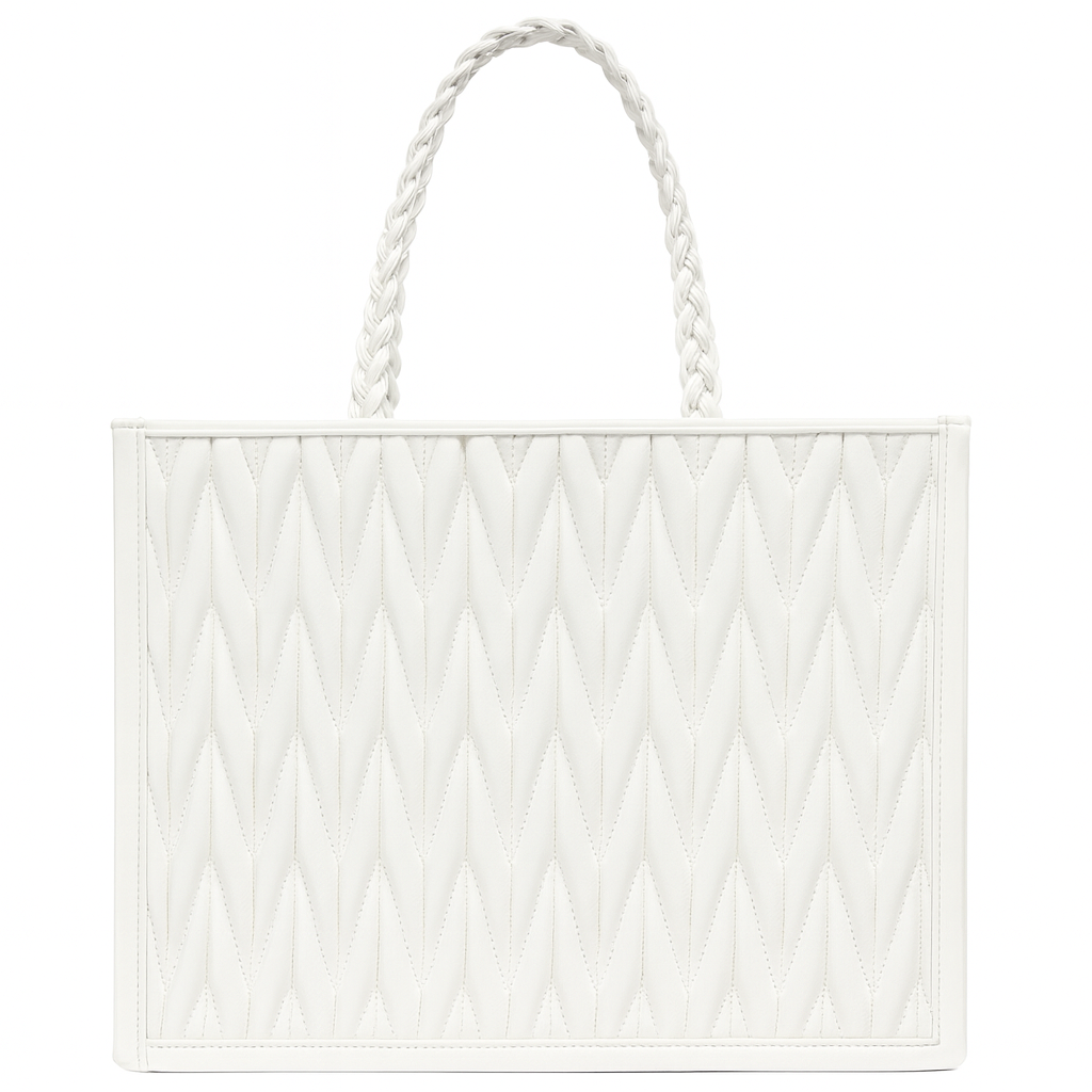 Елегантна дамска бяла чанта ARMADA модел 20047WH за ежедневието и специални поводи  

5.