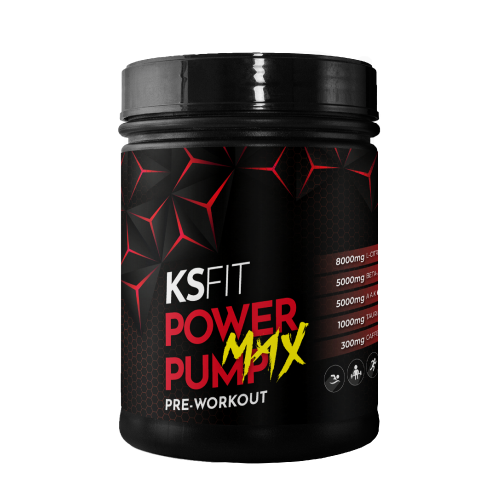 KSFIT Power Pump Max – Азотен бустер за напомпване, сила и енергия преди тренировка — снимка