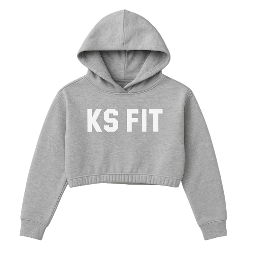 СЕКСИ дамски кроп суитшърт, който оформя тялото — снимка