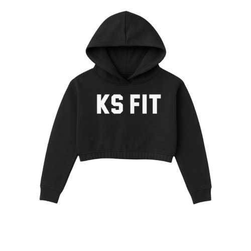 СЕКСИ дамски кроп суитшърт, който оформя тялото — снимка