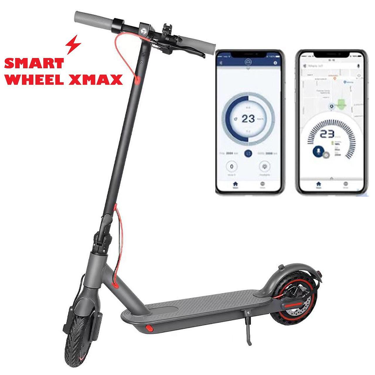 Електрическа тротинетка (скутер) SMARTWHEEL XMAX - Оригинал 350W, LCD дисплей, App — снимка на продукта от   