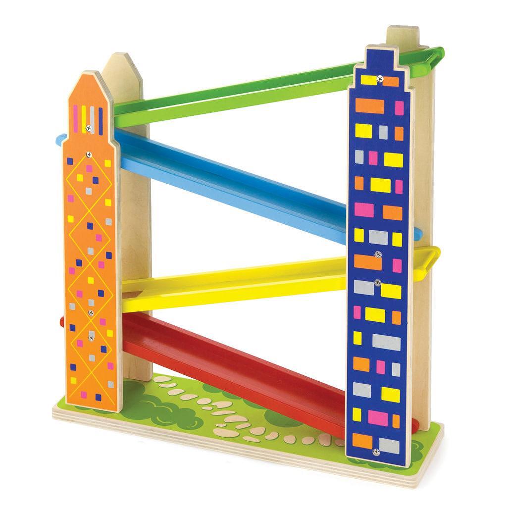 Детска дървена писта за спускане Viga toys — снимка