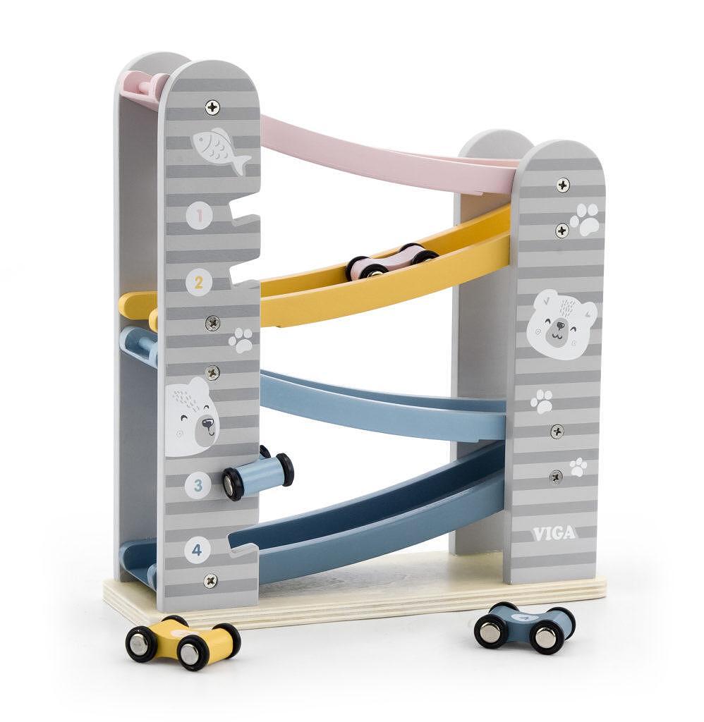 Детска дървена писта Polar B Viga toys — снимка
