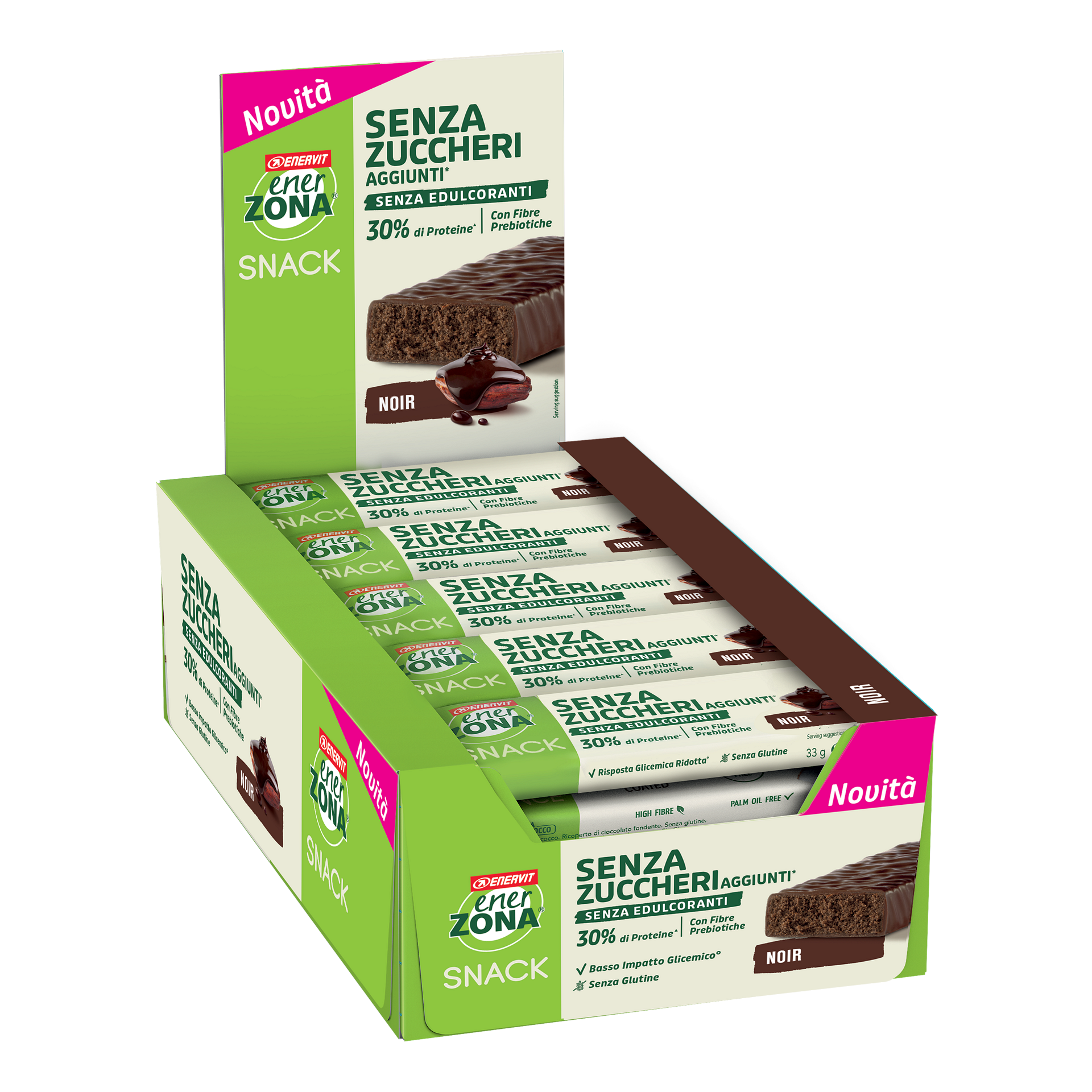 ЕнерЗона Снак Баланс, черен шоколад, 30 бр., вкусни снак хапки, енергийна закуска  

11