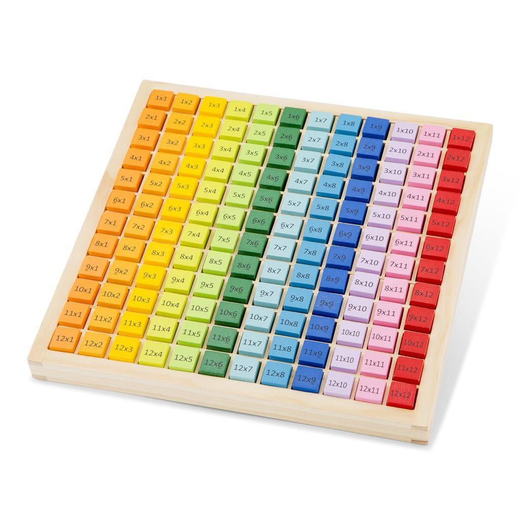 Дървена таблица за умножение New Classic Toys — снимка