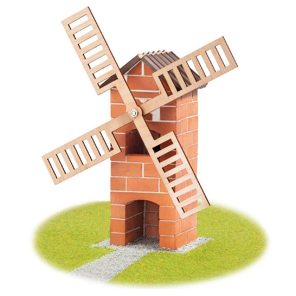 Детски конструктор с тухли – Вятърна Мелница Teifoc — снимка