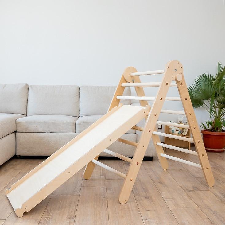 Сгъваем Пиклер Триъгълник с Рампа Wooden Magic — снимка