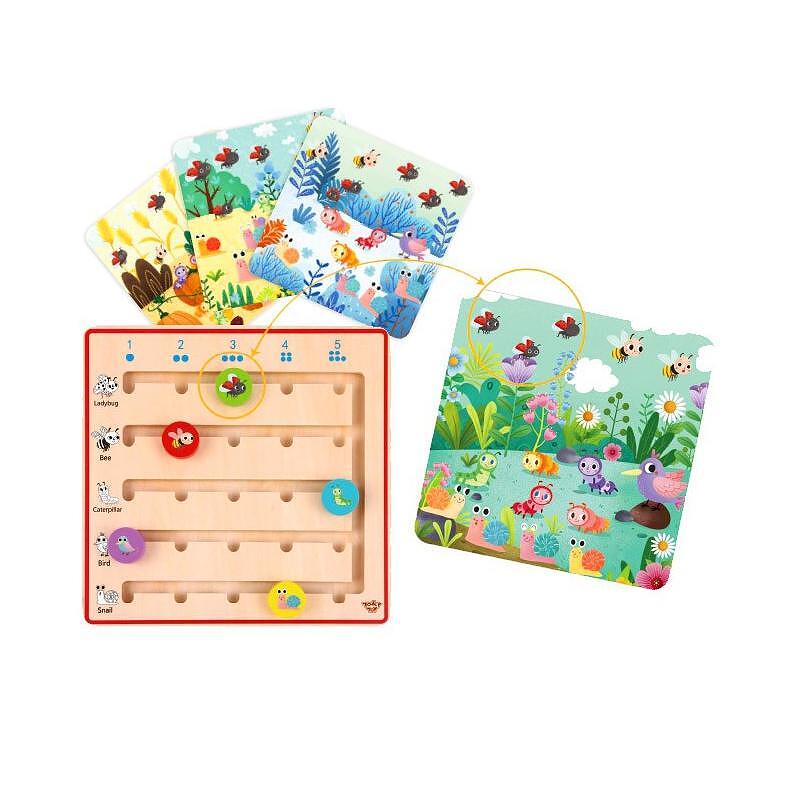 Уча се да боря - образователна играчка Tooky Toy — продуктова снимка