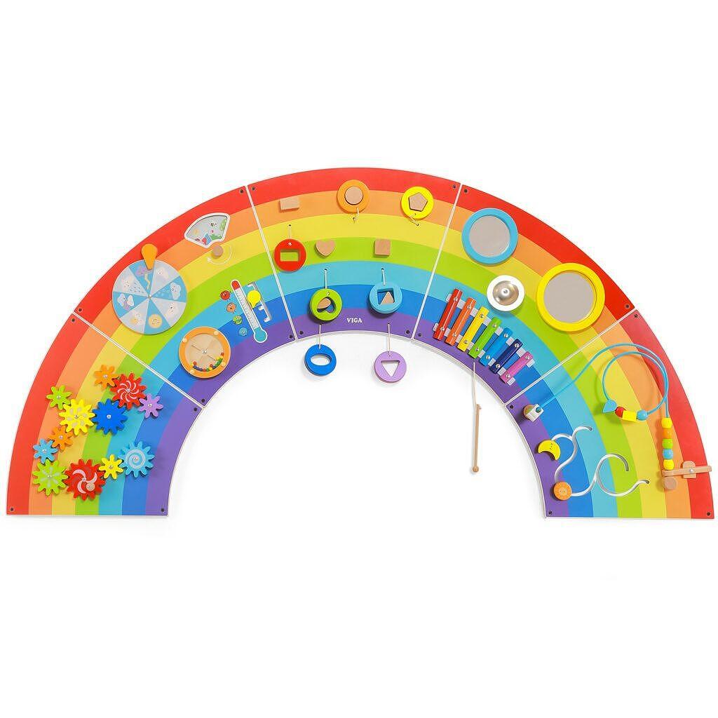 Образователна игра за стена с активности Viga toys — снимка