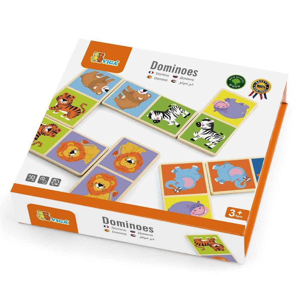 Домино с животни от Джунглата от Viga toys — снимка