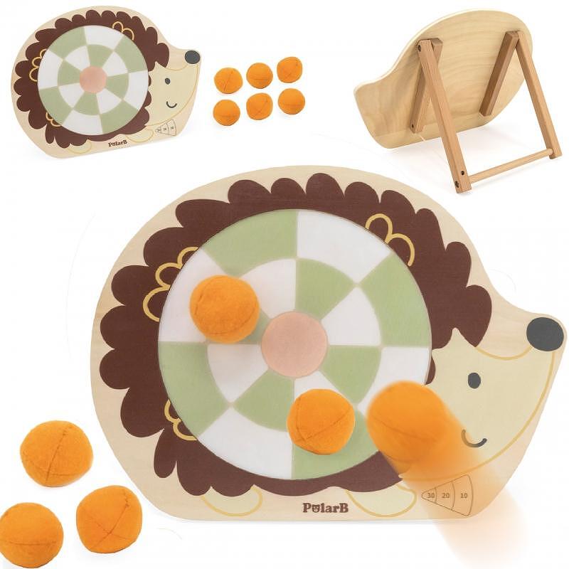 Детска игра с топки за точност и ловкост - Таралеж — снимка