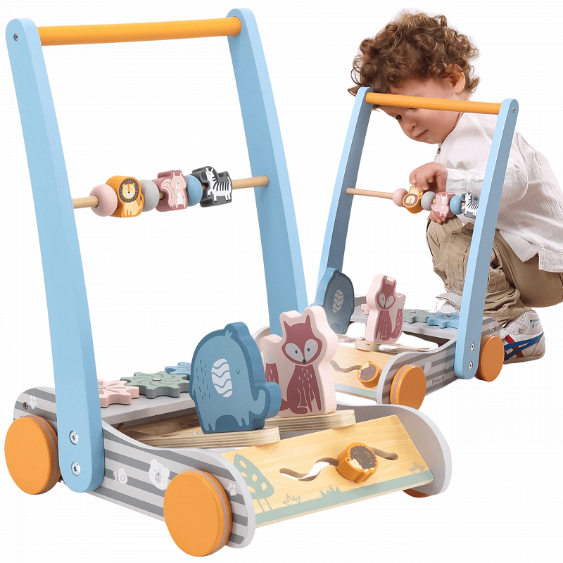 Viga Polar B Бебешка проходилка с животни — продуктова снимка