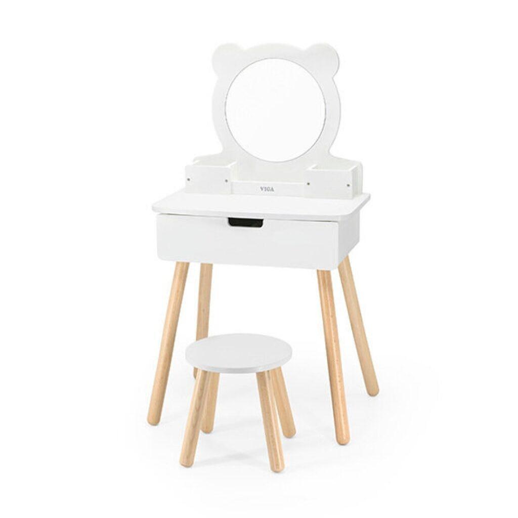 Viga Toys Детска тоалетка със столче — снимка