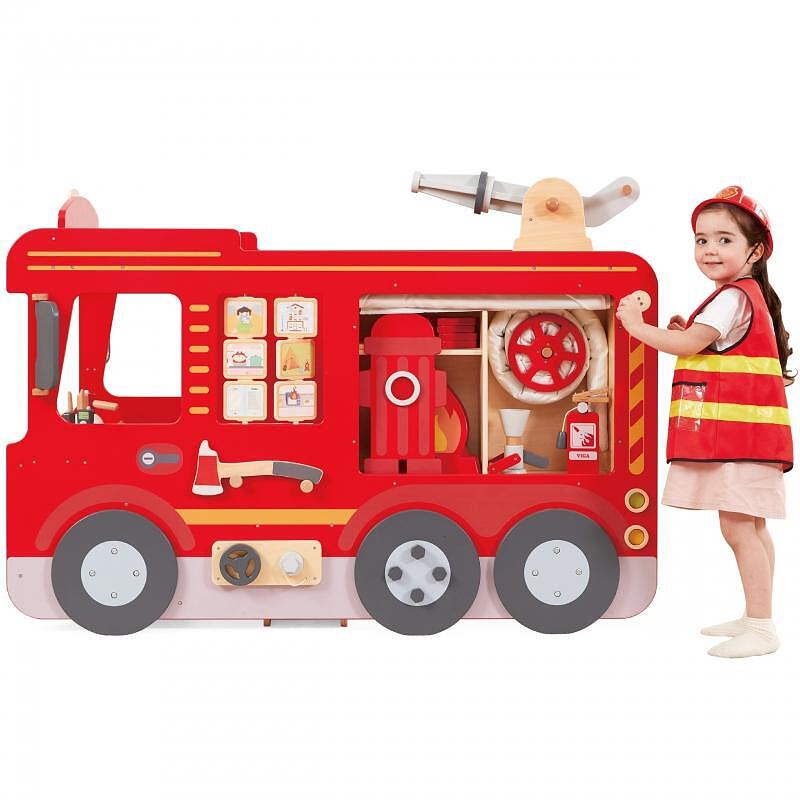 Детски кът за игра - Пожарна станция — продуктова снимка