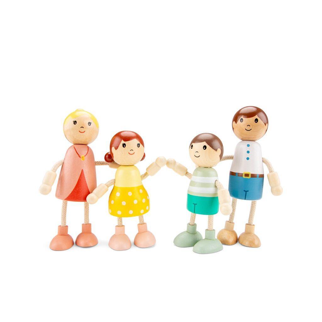 Семейство кукли 11 см. от New Classic Toys — снимка