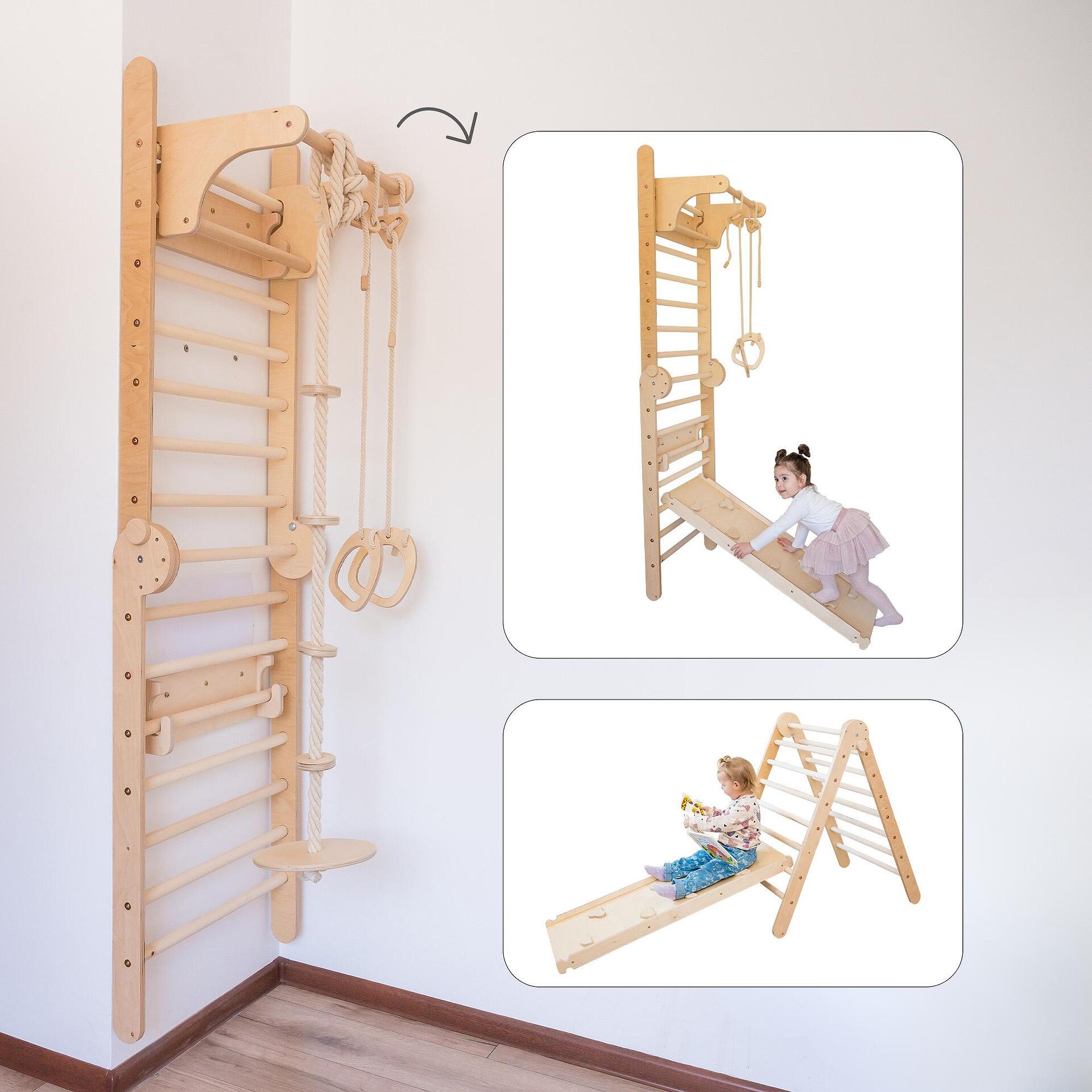 4в1 Сгъваем Триъгълник и Шведска стена — снимка