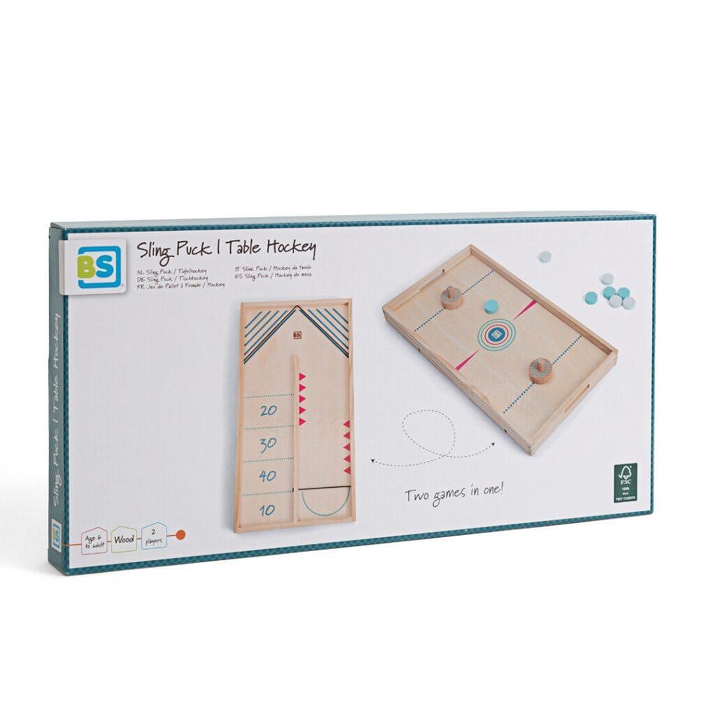 Хокей на маса и Шайби- 2 Игри от BS Toys — снимка