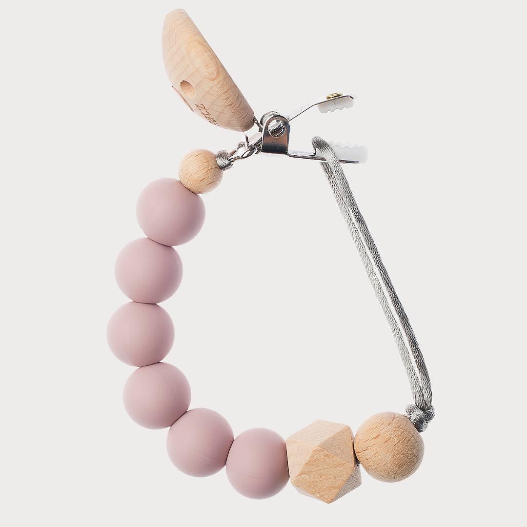 Клипс за биберон Manve Chain — снимка