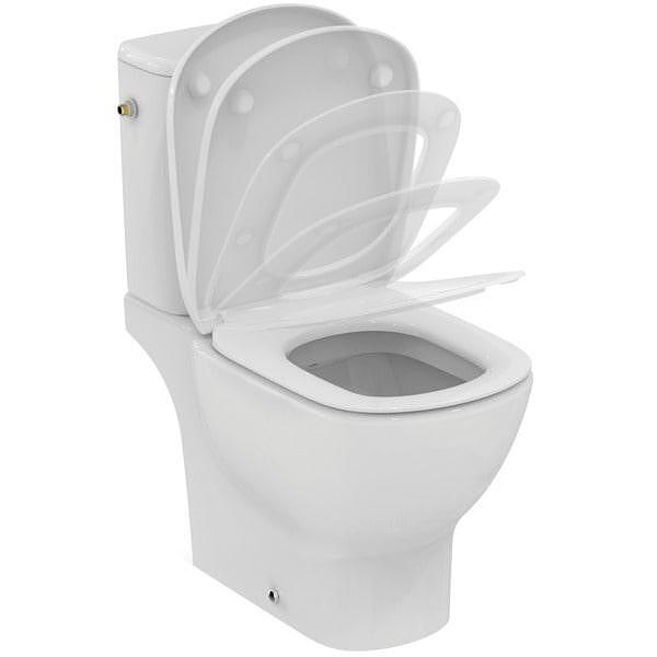 WC моноблок Tesi AquaBlade® от Ideal Standard с модерна технология AquaBlade®, бял цвят.  

3