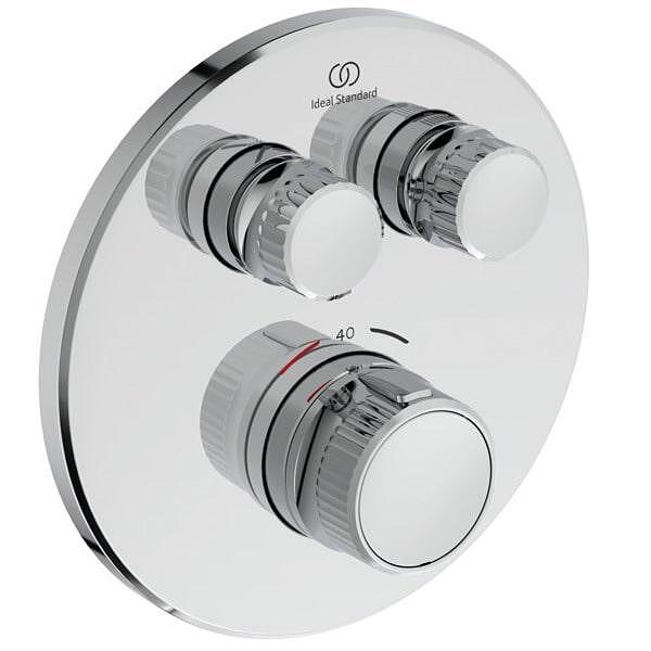 Вграден термостатен смесител Ceratherm Navigo с кръгла форма от Ideal Standard

5